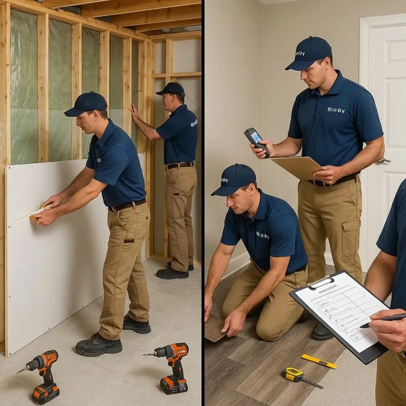 Repairs and Reconstruction process in Becket, MA